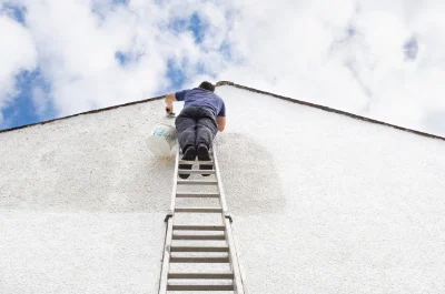 Peinture extérieure au Mas-d'Artige — façades et ravalement